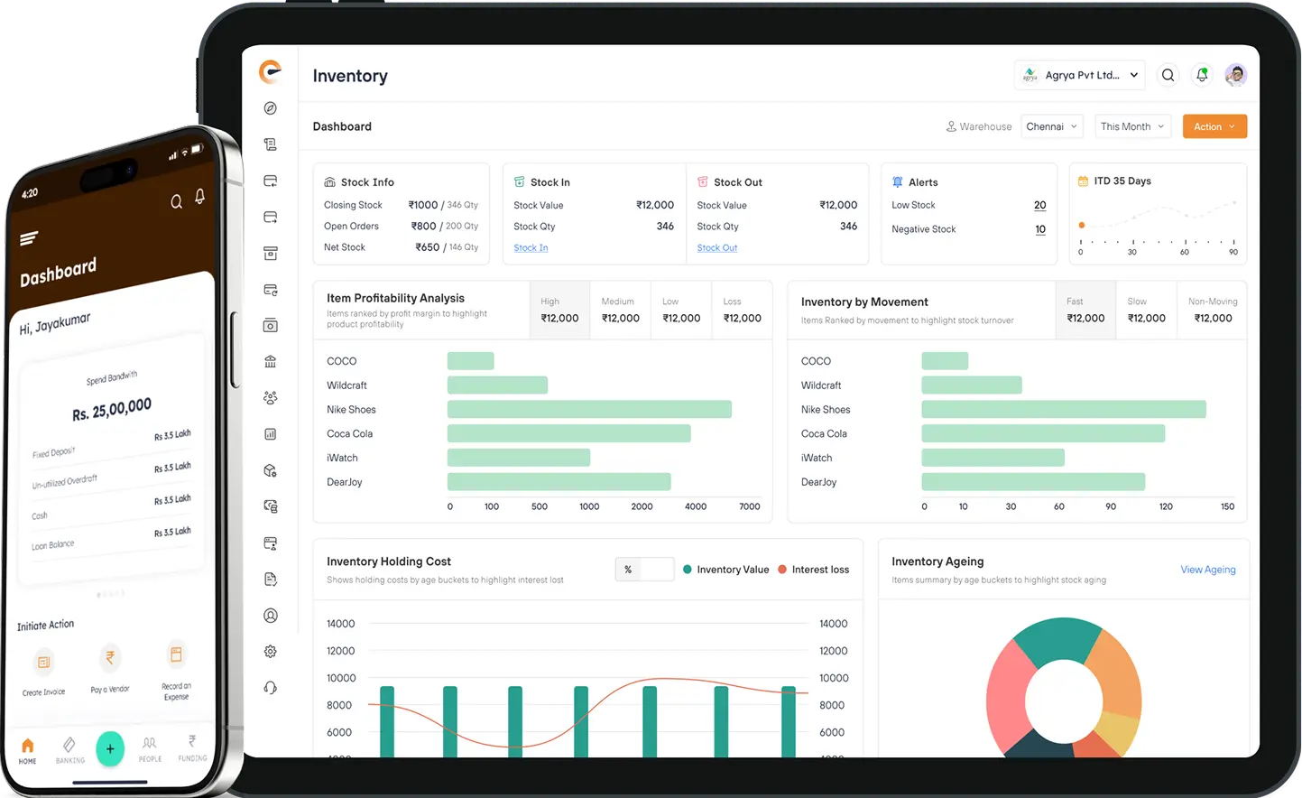 dashboard of Effortless AI